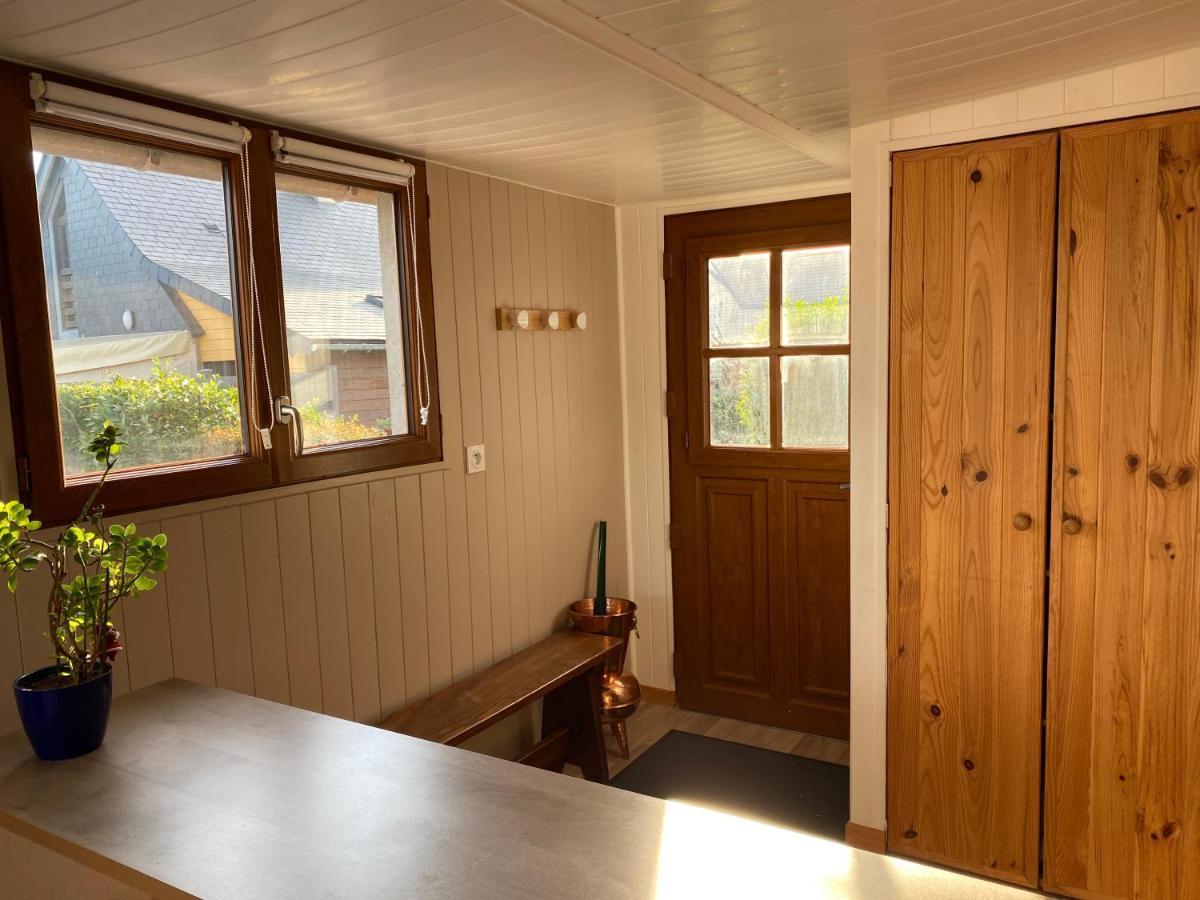 Chaleureux Chalet En Bord De Mer Merville-Franceville-Plage Buitenkant foto